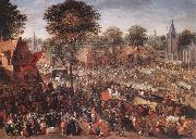 BOL, Hans Village Feast (Annual Fair) df oil painting reproduction